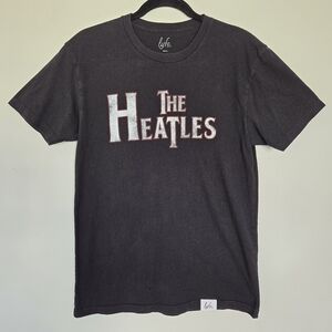 Lyfe Brand “The Heatles” Graphic T-Shirt Black Small Miami Streetwear Miami Heat